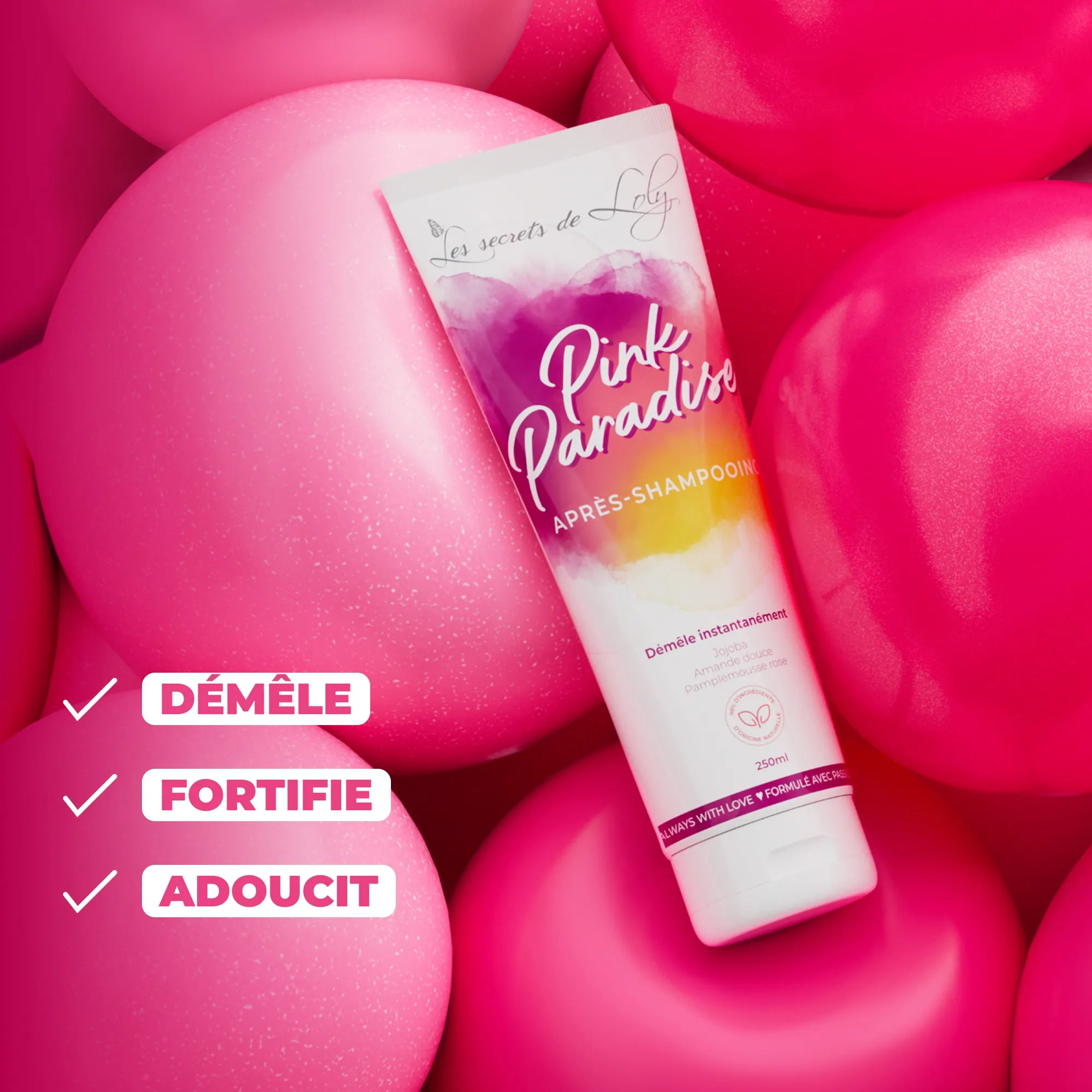 Pink Paradise - Après-shampooing ultra démêlant  - 250ml