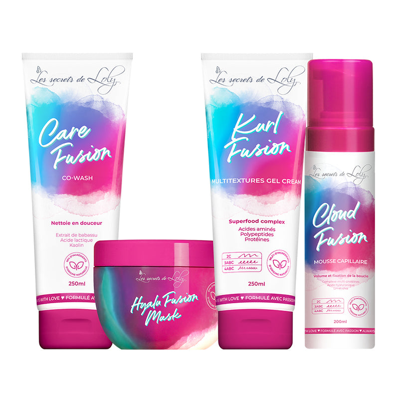 Fusion product line - Multi-textured hair