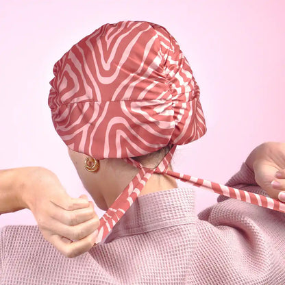 Silky Twist - Zijden slaapmuts