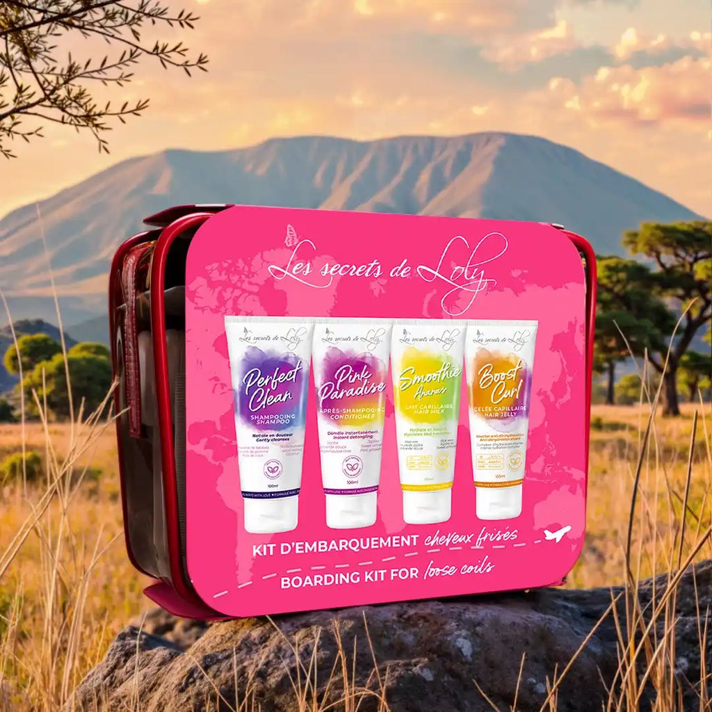 Loose Coily Hair Kit - Travel size