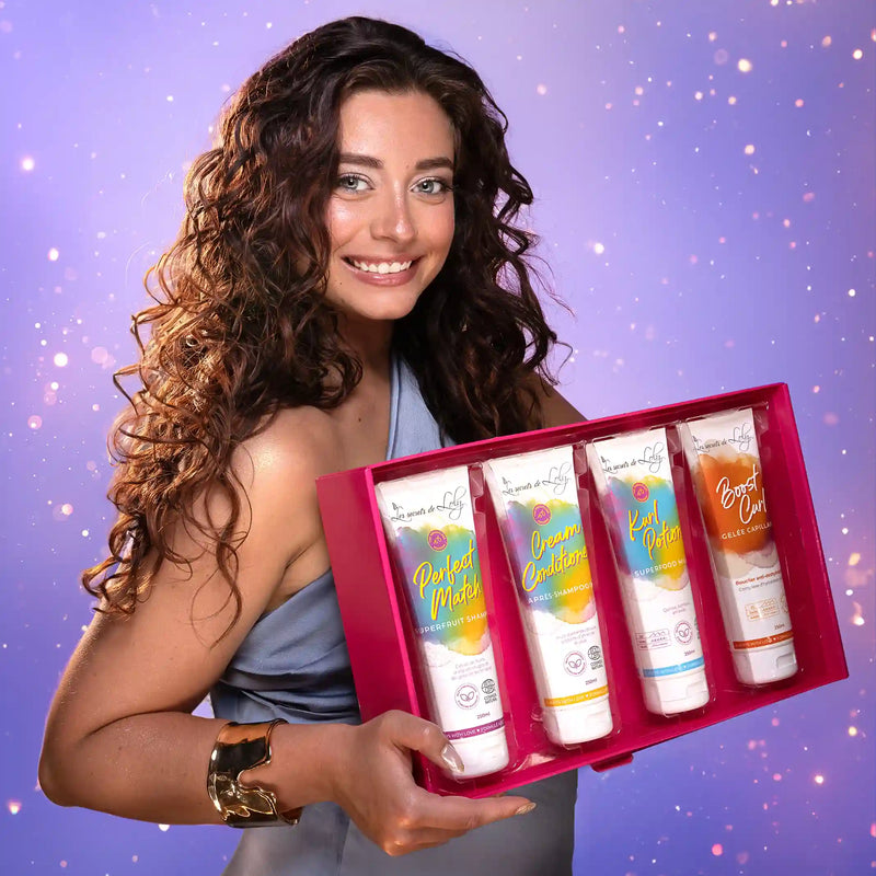 Christmas Gift Set Wavy Hair - A complete routine and 3 limited-edition accessories