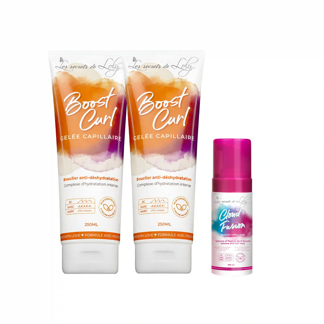 Pack Duo Boost Curl (x2) - Espuma fijadora 100ml DE REGALO