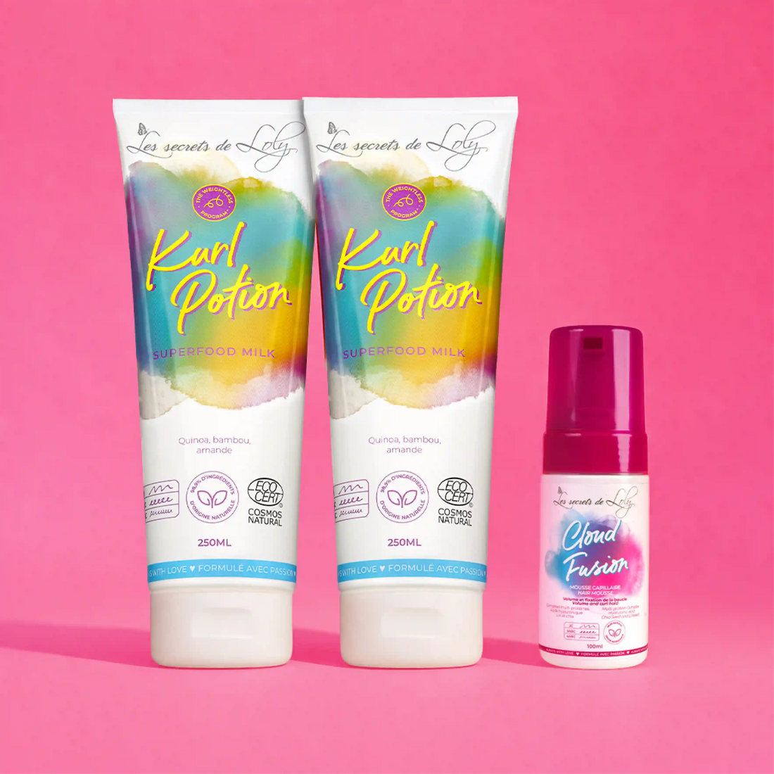 Paquete Dúo Kurl Potion (x2) - Espuma fijadora de 100ml DE REGALO