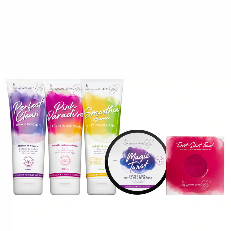 Curly Hair Routine - FREE Towel