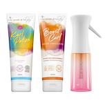 Starter Pack Cabello Ondulado - Crema sin aclarado, gel fijador y vaporizador