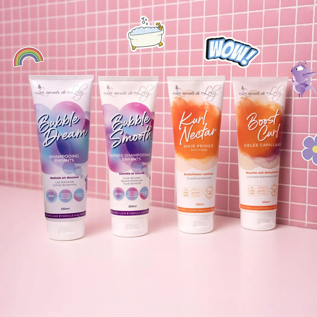 Routine Cheveux Bouclés - Pour les enfants