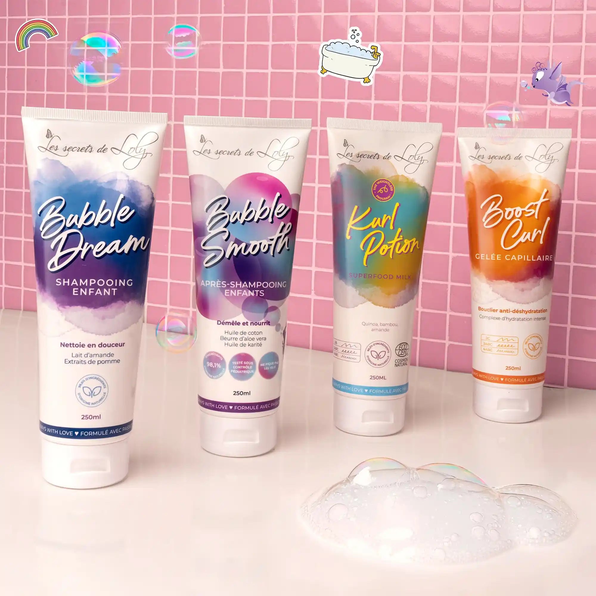 Routine Cheveux Ondulés - Pour les enfants