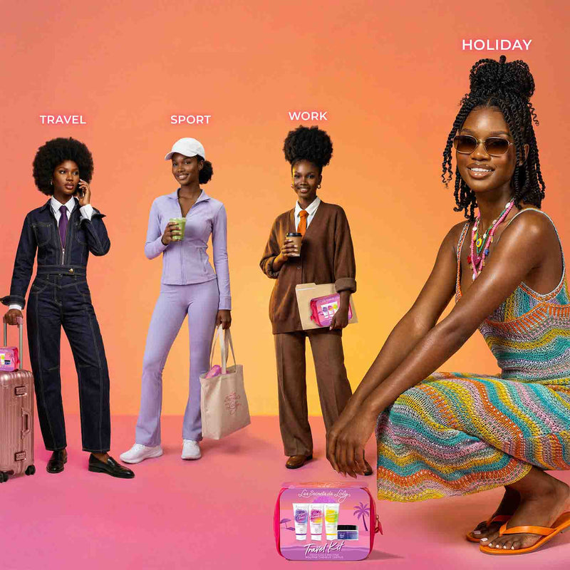 Trousse Cheveux Crépus - Format voyage