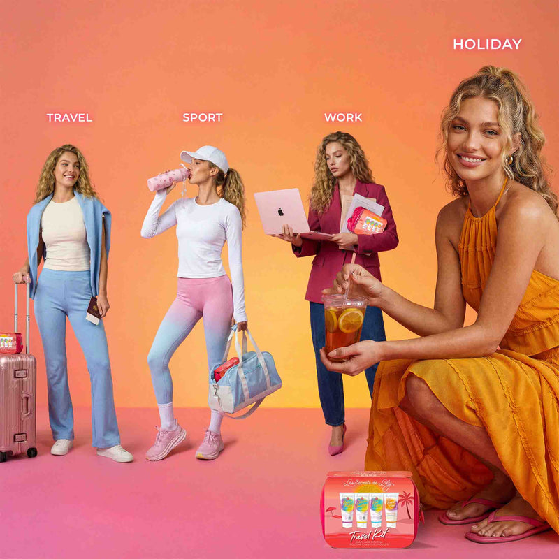 Trousse Cheveux Ondulés - Format voyage