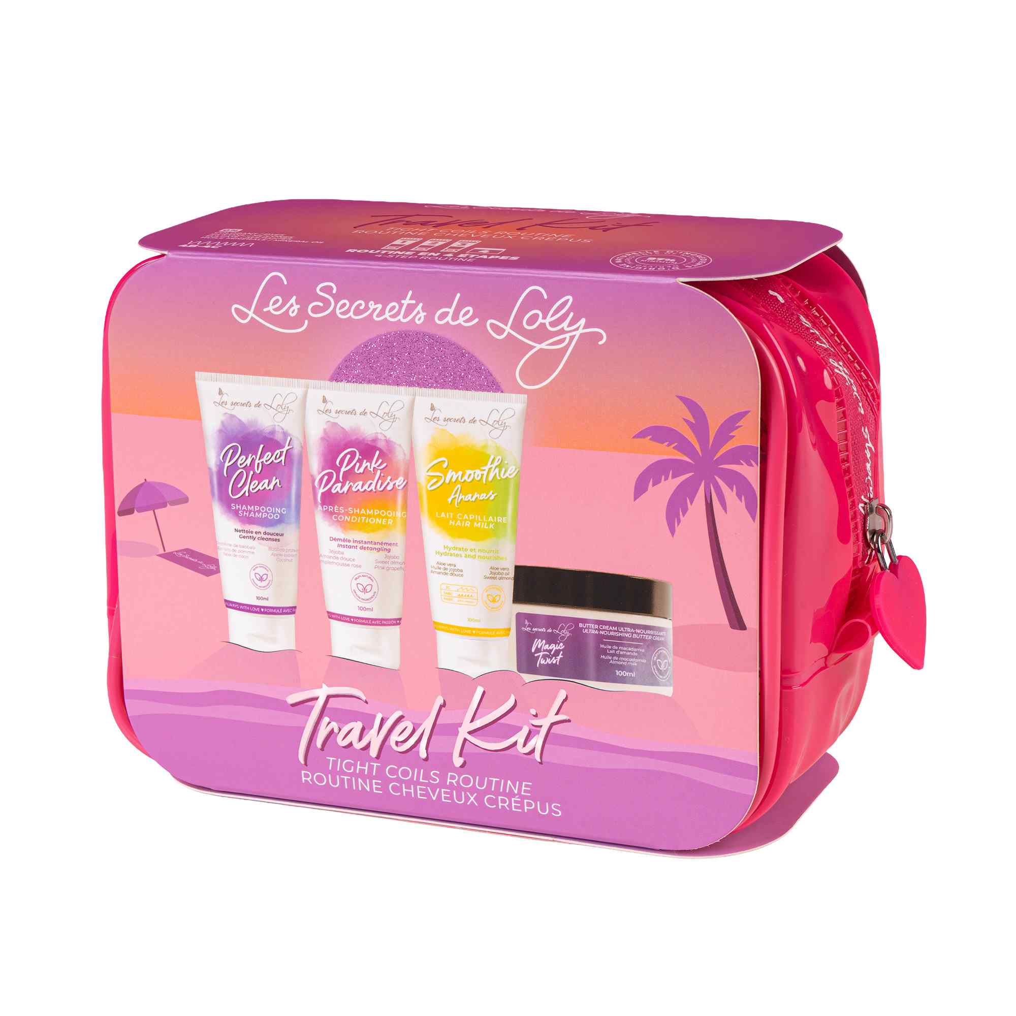 Tight Coily Hair Kit - Travel size