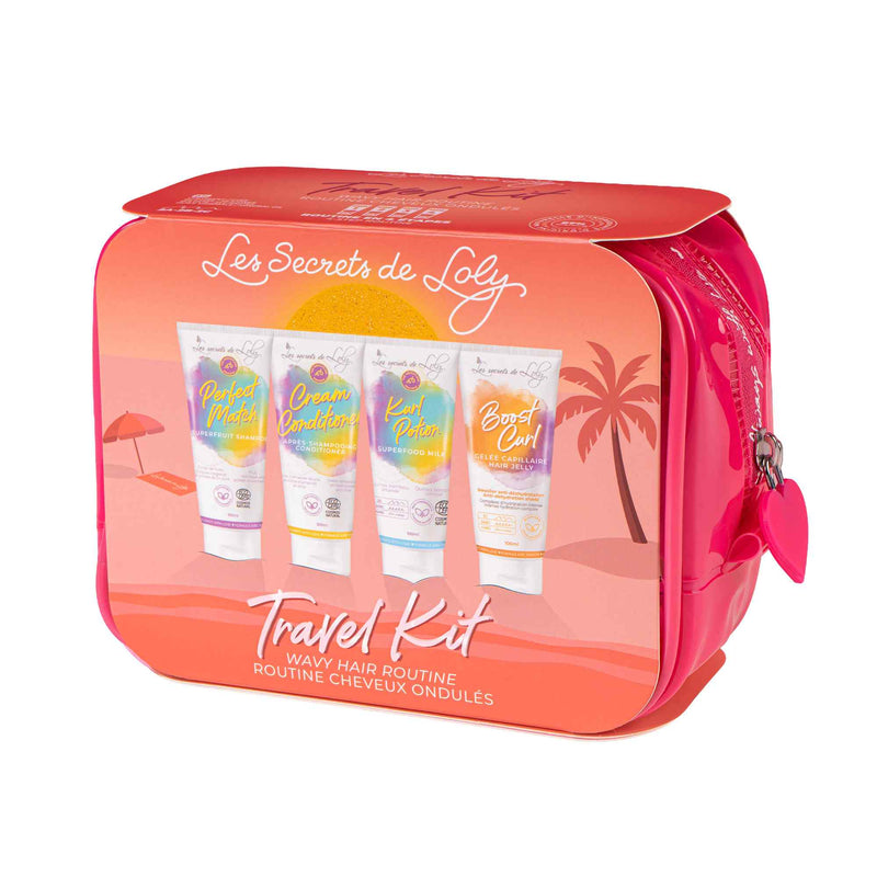 Trousse Cheveux Ondulés - Format voyage