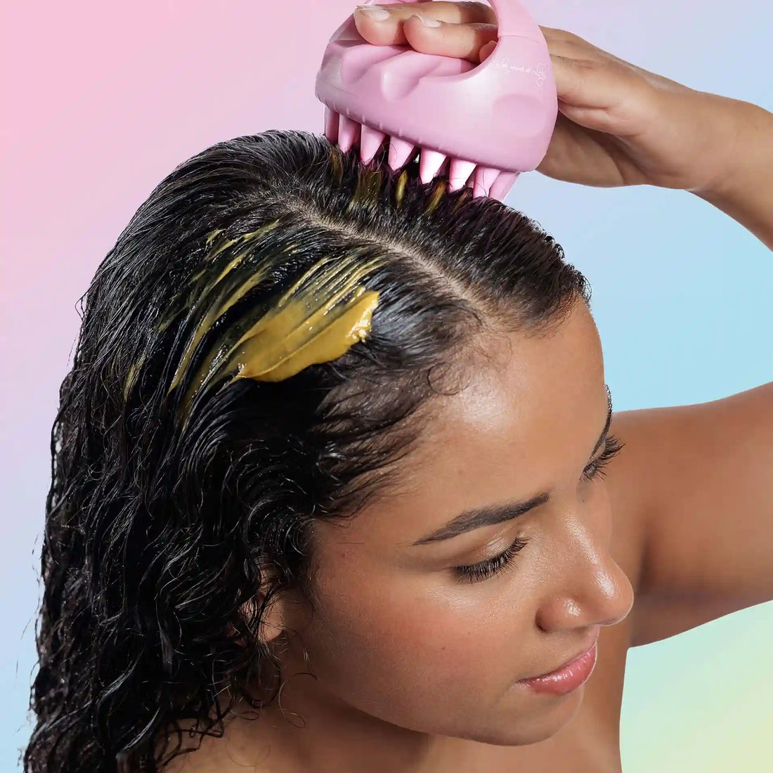 Zuiverende Duo - 4-in-1 haarverzorging en massageborstel