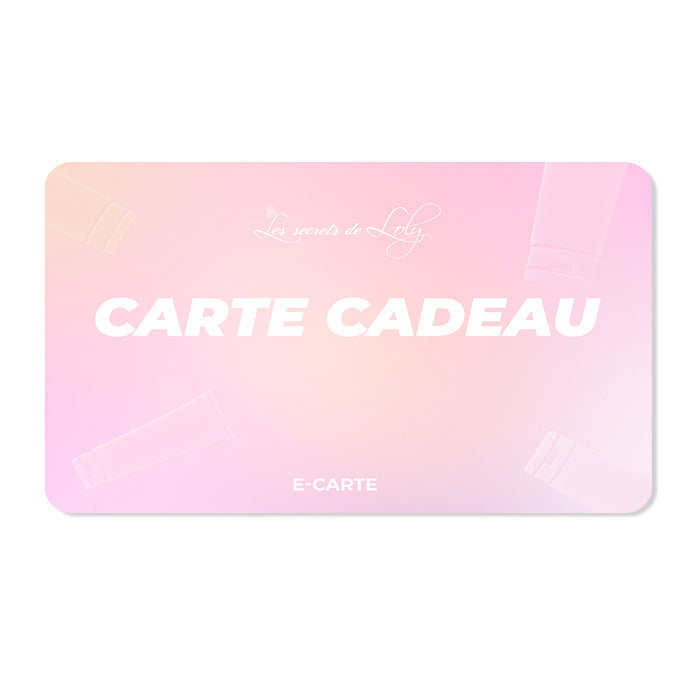 E-carte cadeau Les Secrets de Loly