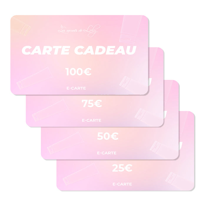 E-carte cadeau Les Secrets de Loly